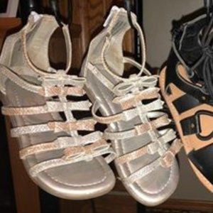 SZ:1 Gladiator Sandals sold separable or together